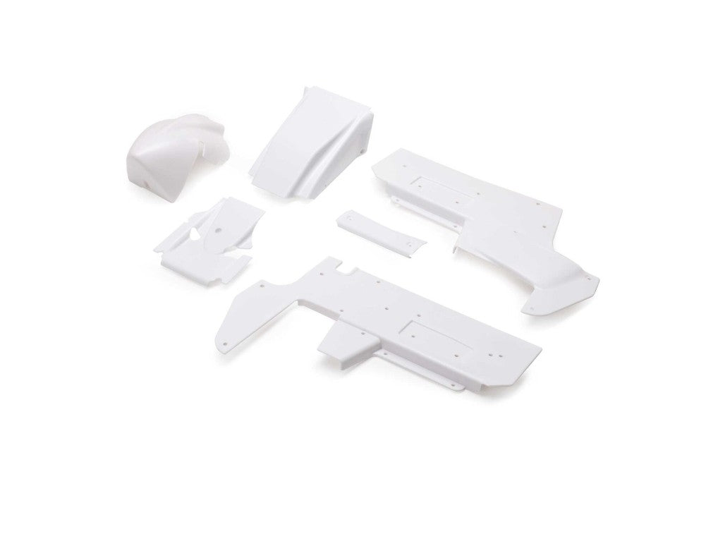 Losi Body Panel Set, White: 22S Sprint