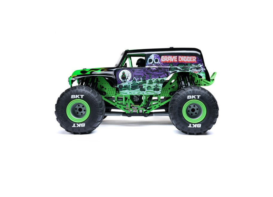 Losi LMT 2.0: 4wd Solid Axle Monster Truck RTR - Grave Digger