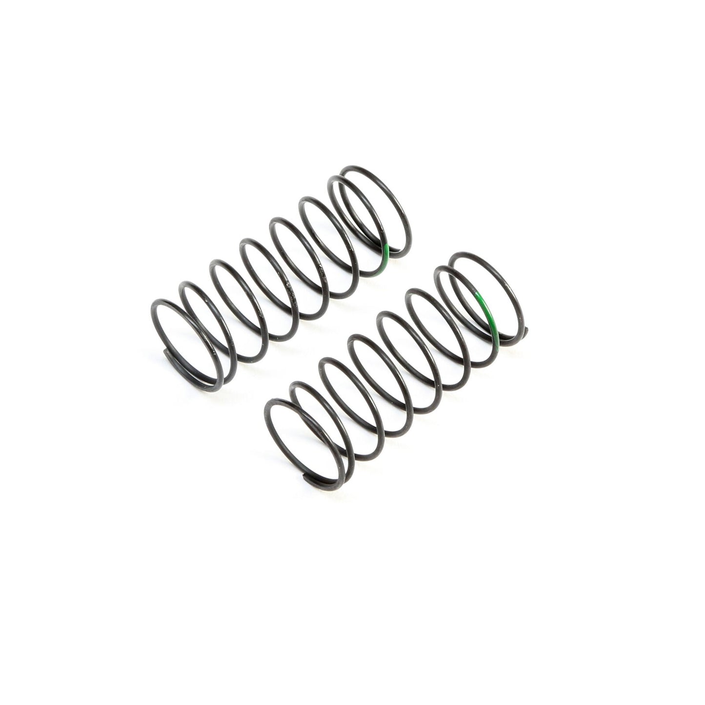 Losi Green Front Springs, Low Frequency, 12mm (2)