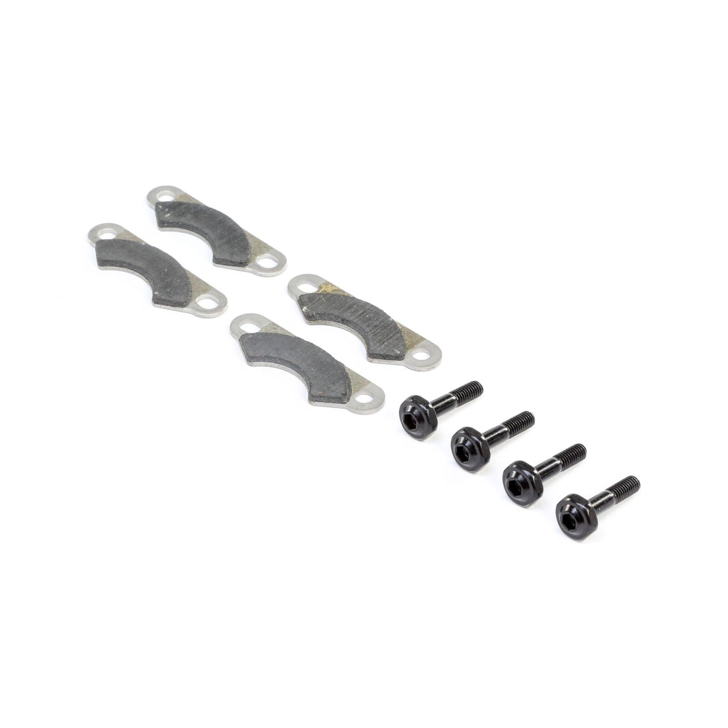 Losi Brake Pads and Screws (4): 8X