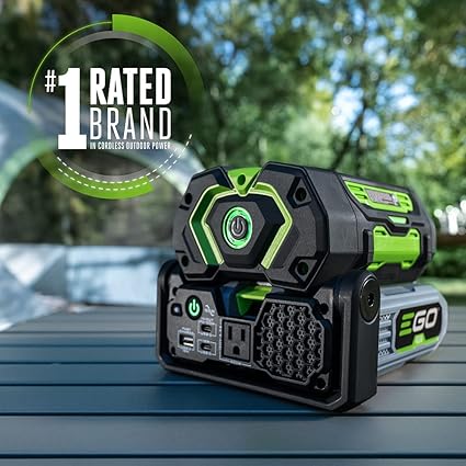 EGO POWER+ Portable Inverter, 400W, Power Inverter Generator, Quiet. Battery and Charger Not Included - PAD5000