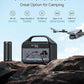 DARAN Portable Power Station 600W(1200W Surge) - 288Wh(90,000mAh) Solar Generator LiFePO4 Battery with AC DC Outlets, 8.3LB Portable Charging Station for Camping, RV, Home, Emergency (Solar Optional)