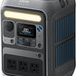 Anker Portable Power Station SOLIX C300, 288Wh LiFePO4 Battery, 300W (600W Surge) Solar Generator, 140W Two-Way Fast Charging, for Outdoor Camping, Traveling, and Emergencies (Solar Panel Optional)