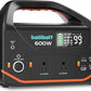 Portable Power Station 600W 293Wh Camping Lithium Battery, Portable Generator for Home Use Emergency Power Station Backup Travel Outdoor 100W PD & 120V Pure Sine Wave AC Outlet