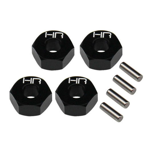 Hot Racing Stock Replacement Wheels with 7mm Hex Hubs for 1/24 Losi Micro-B [HRALMCB1001]