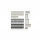 Hot Racing Stainless Steel Screw Hardware Set for 1/24 Losi Micro-B Buggy HRALMCB14SS