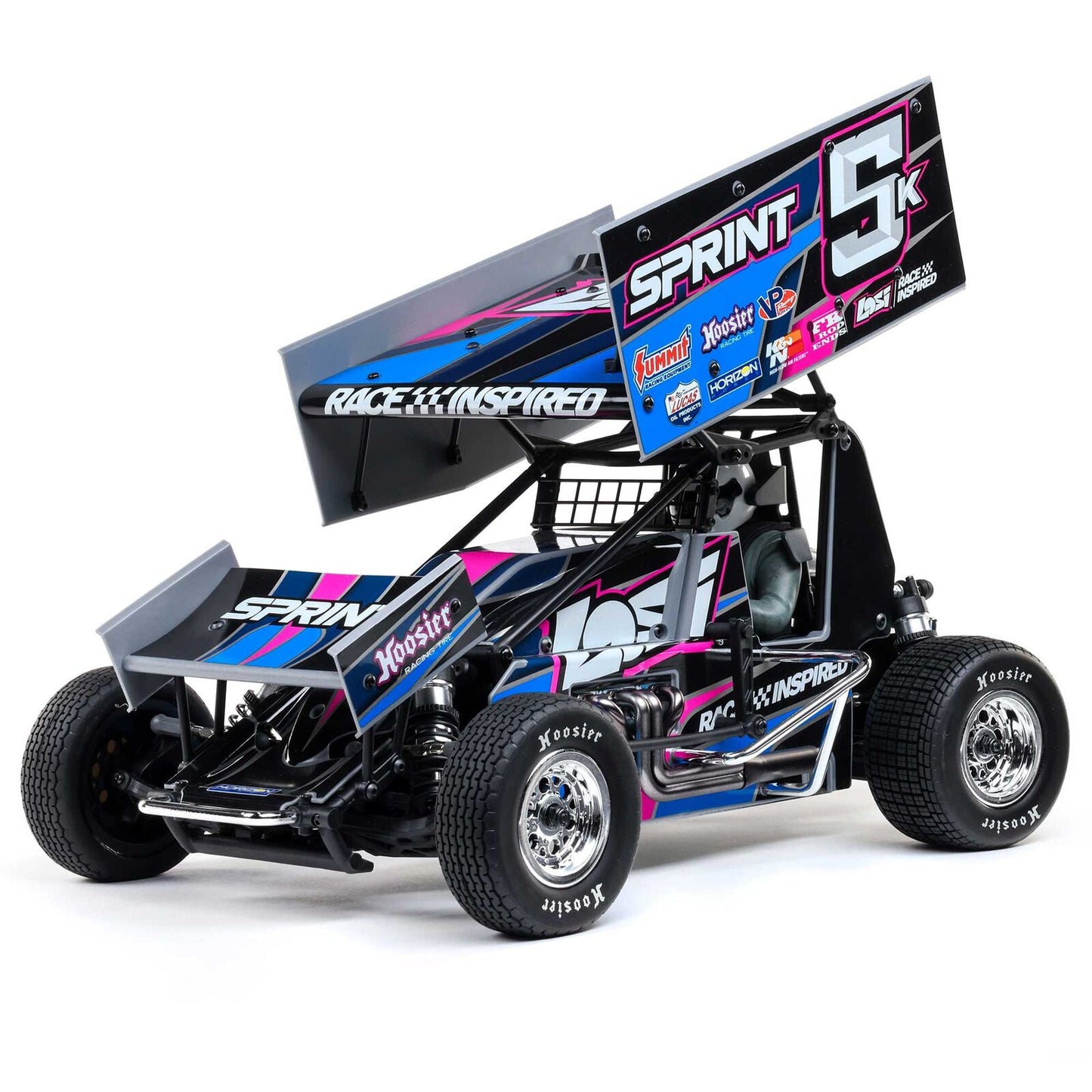 Losi 22S Sprint, RTR, Blue: 1/10 2WD