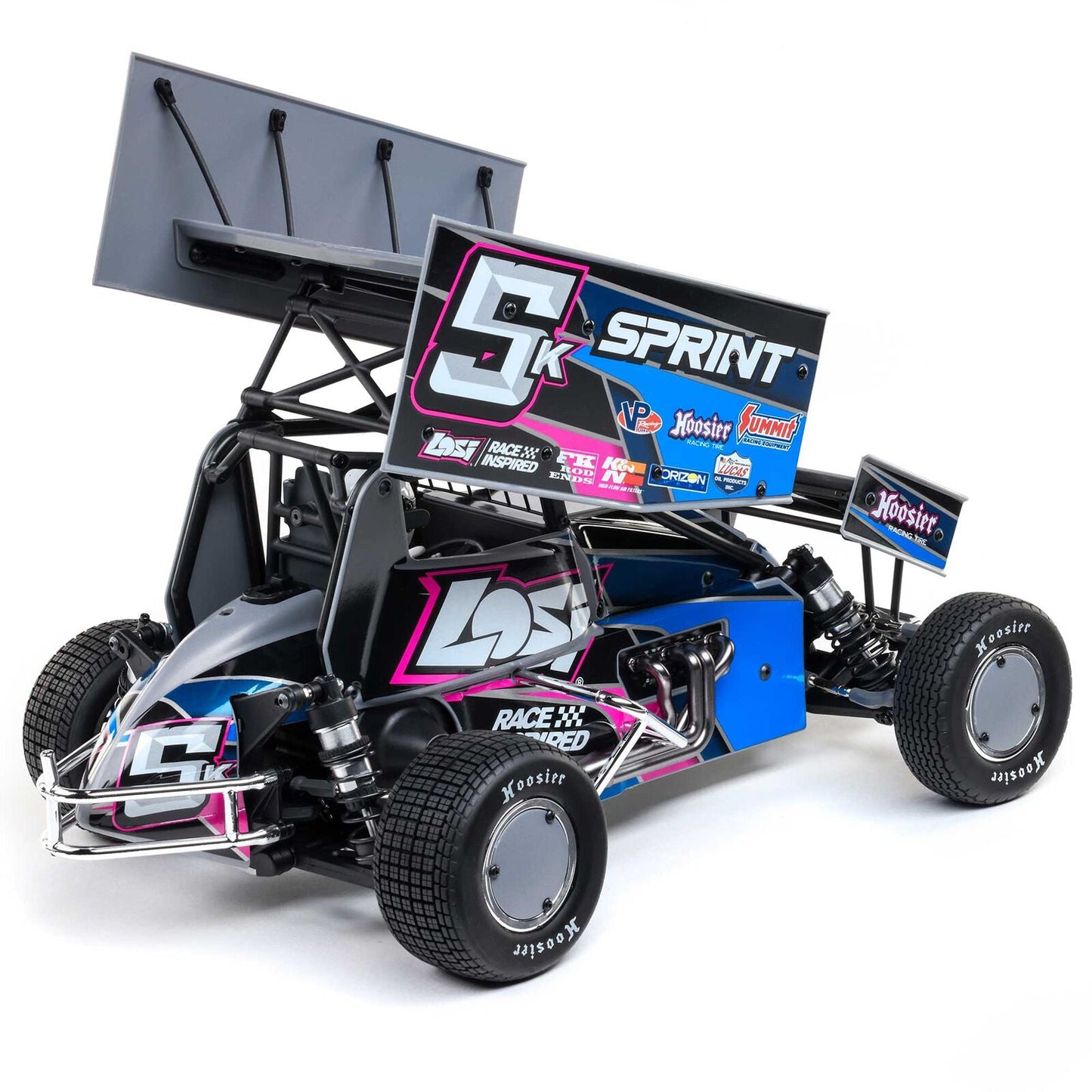 Losi 22S Sprint, RTR, Blue: 1/10 2WD