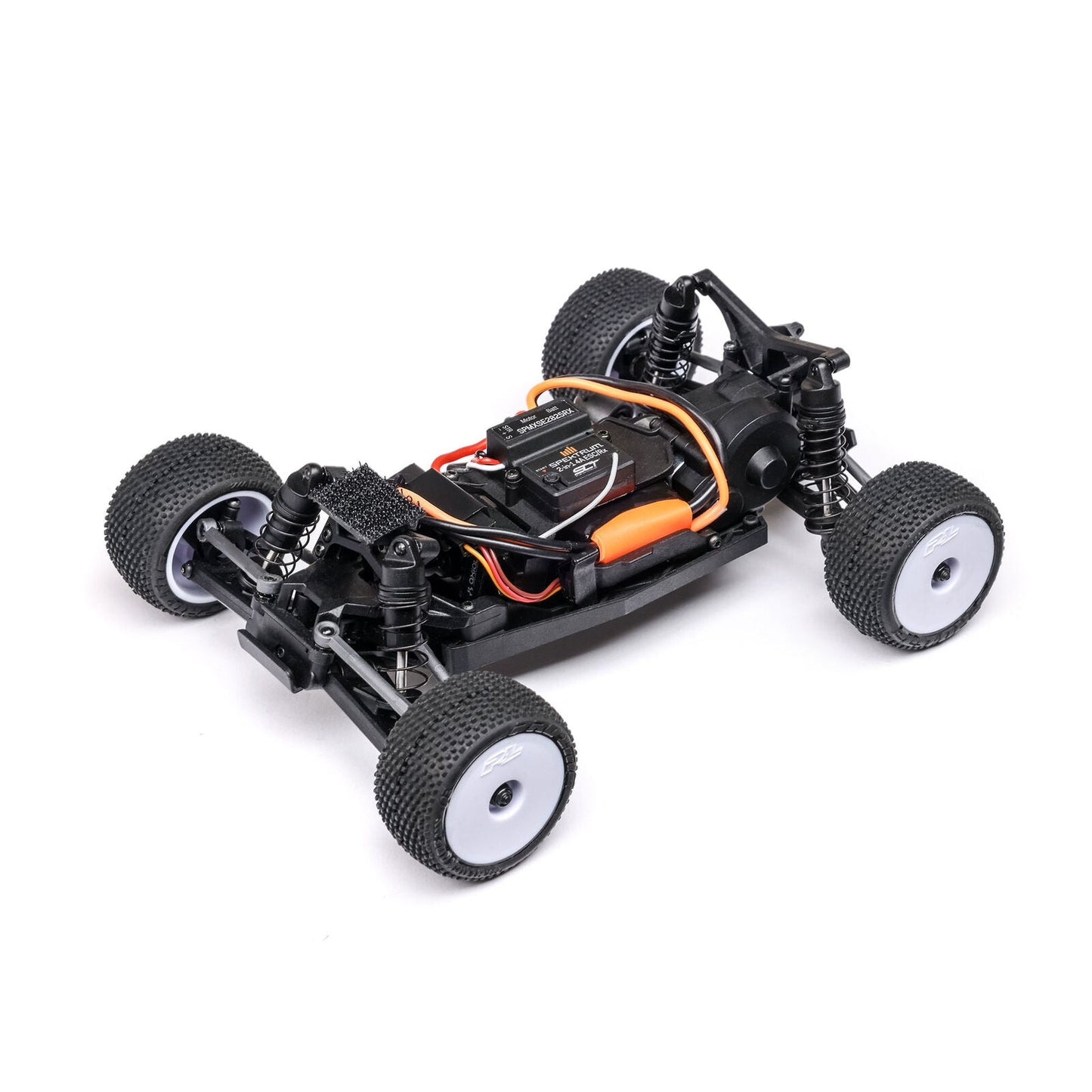 Losi 1/28 Micro-T 2S 2WD RTR Stadium Truck (Battery & Charger Included), Silver
