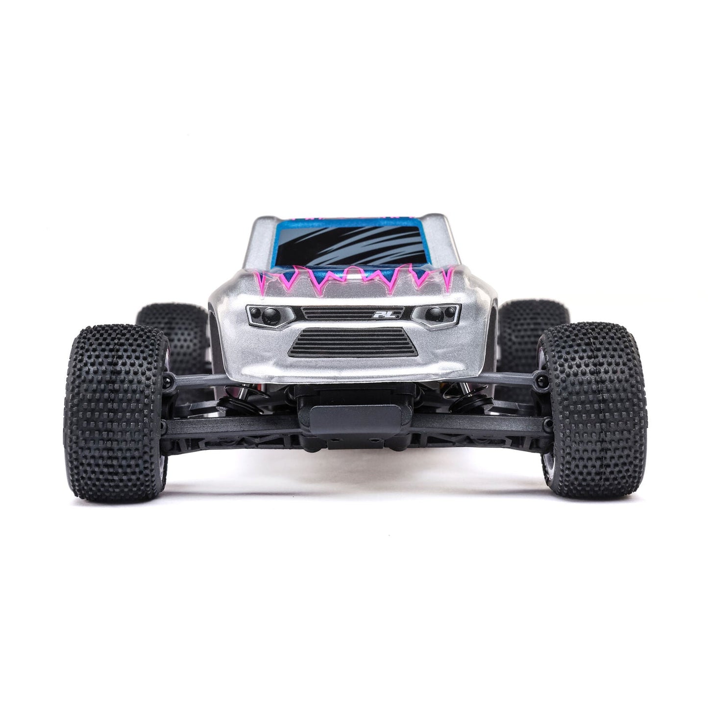 Losi 1/28 Micro-T 2S 2WD RTR Stadium Truck (Battery & Charger Included), Silver