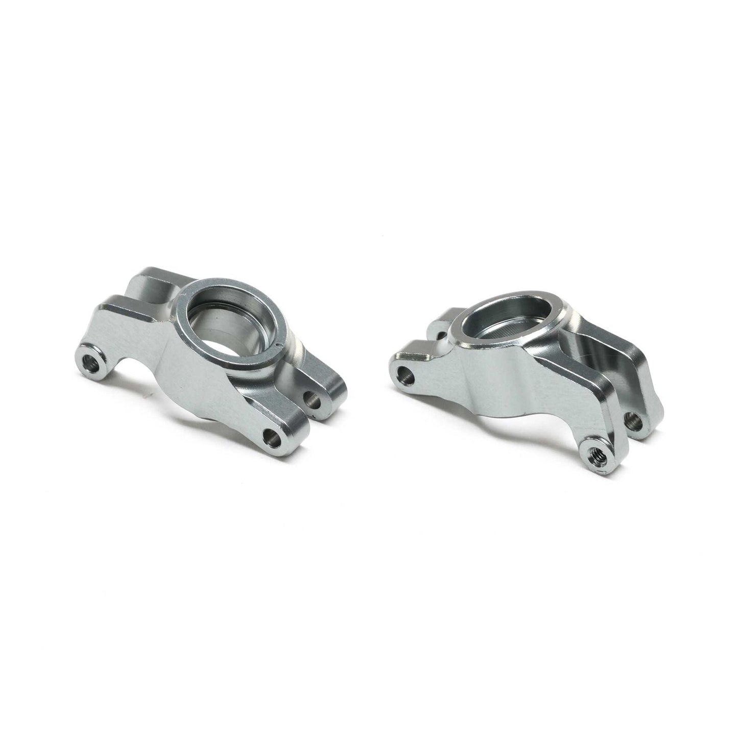 Losi Rear Hubs, Aluminum: GROM