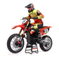 Losi  1/4 Promoto-MX Motorcycle RTR, FXR Red