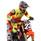 Losi  1/4 Promoto-MX Motorcycle RTR, FXR Red