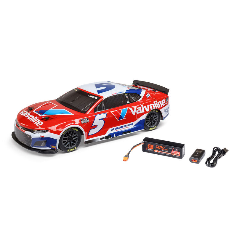 Losi 1/12 NASCAR RC Racecar Kyle Larson No. 5 2025 Valvoline Chevrolet Camaro