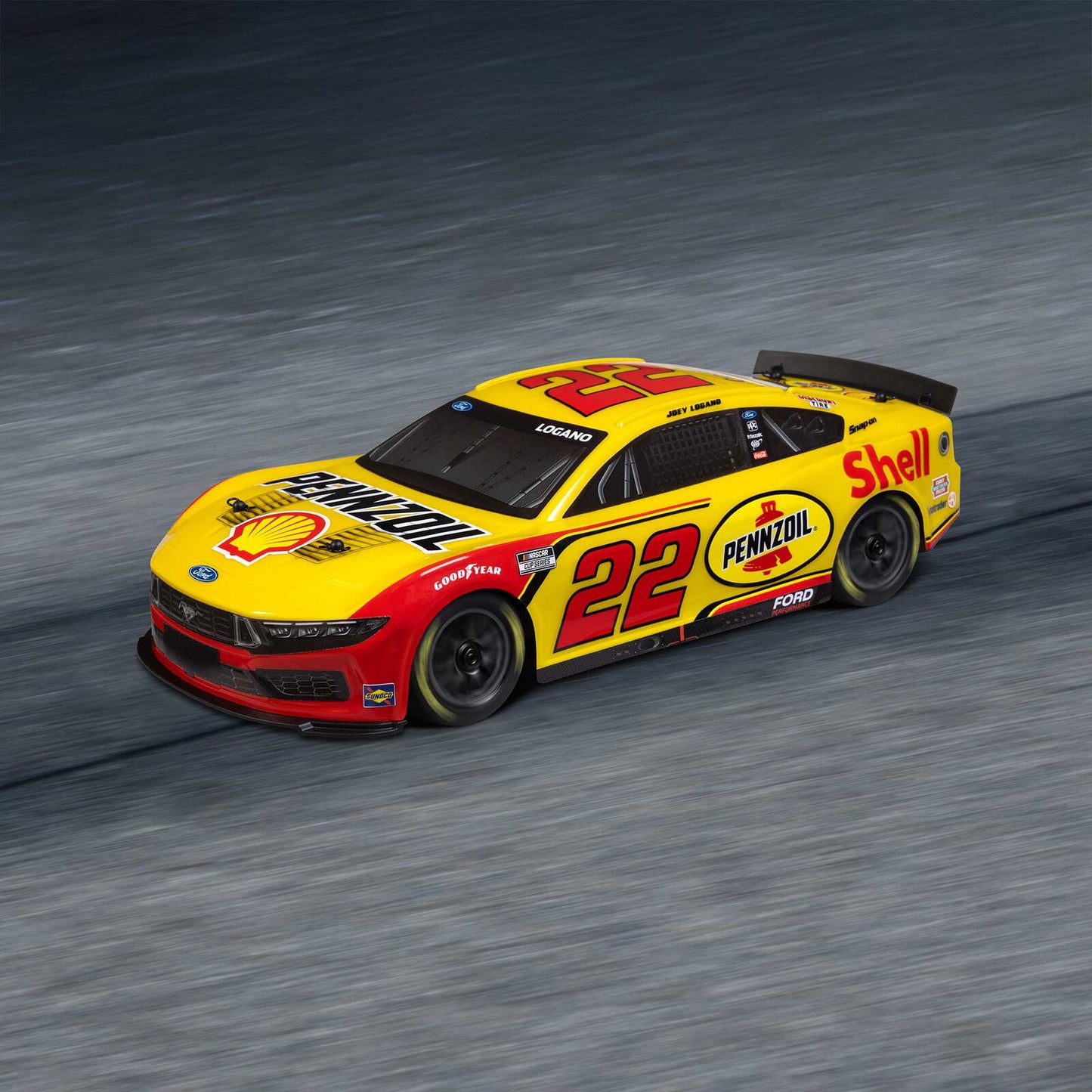 Losi 1/12 NASCAR RC Racecar Joey Logano No. 22