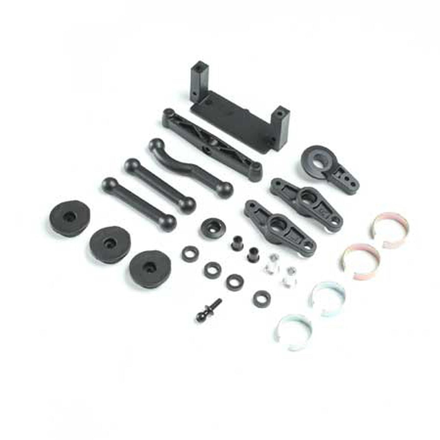 Losi Steering Bellcrank, Servo Saver & Mounts: V100