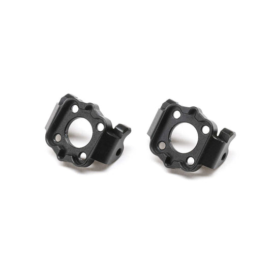 Losi Spindle Carrier Set, 5 deg, Aluminum, Black: Mini LMT