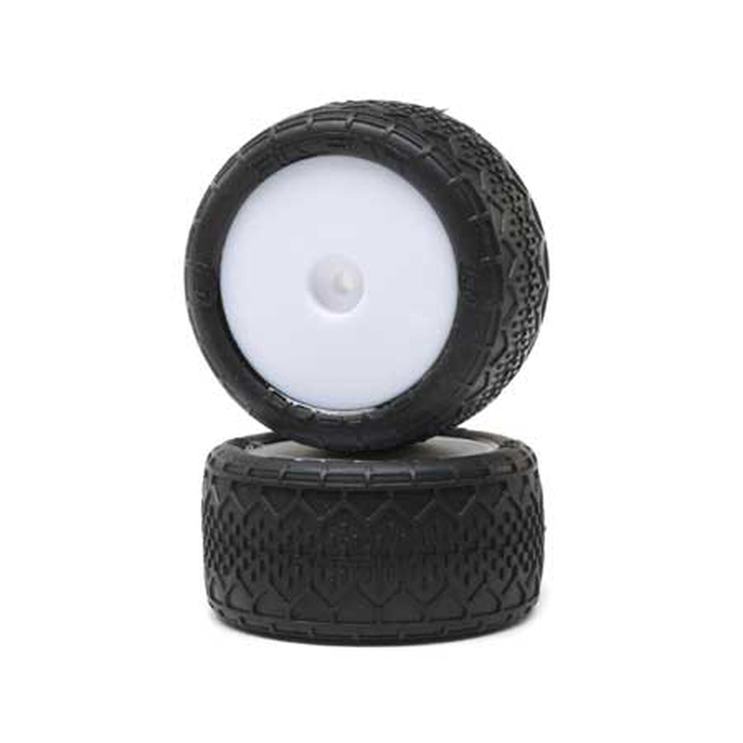 Losi BK Bar, RR Mounted, White (2): Mini-B