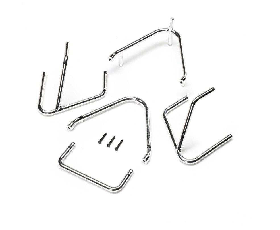 Losi Bumper Set, Chrome: 22S Sprint