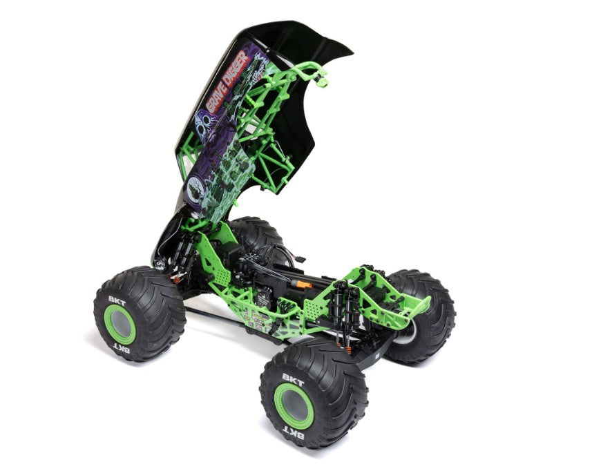 Losi LMT 2.0: 4wd Solid Axle Monster Truck RTR - Grave Digger