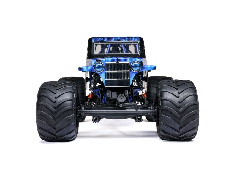 Losi 1/8 LMT 2.0 Son-Uva Digger 4X4 Solid Axle Brushless Monster Truck RTR, Blue