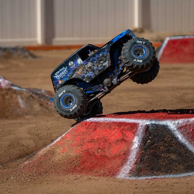 Losi 1/8 LMT 2.0 Son-Uva Digger 4X4 Solid Axle Brushless Monster Truck RTR, Blue