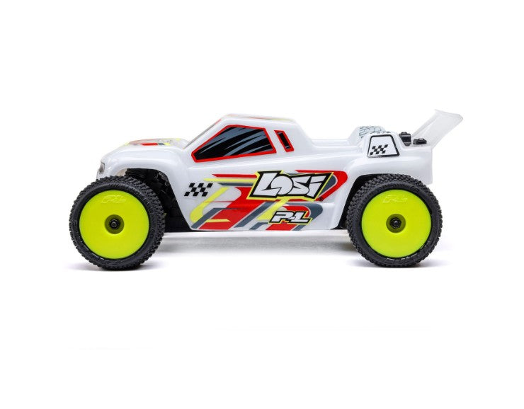 Losi 1/28 Micro-T 2S 2WD RTR Stadium Truck (Battery & Charger Included), White
