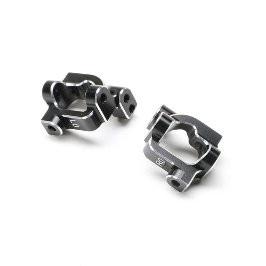 Losi Caster Block Set, 0 Deg, Aluminum: 22S Sprint