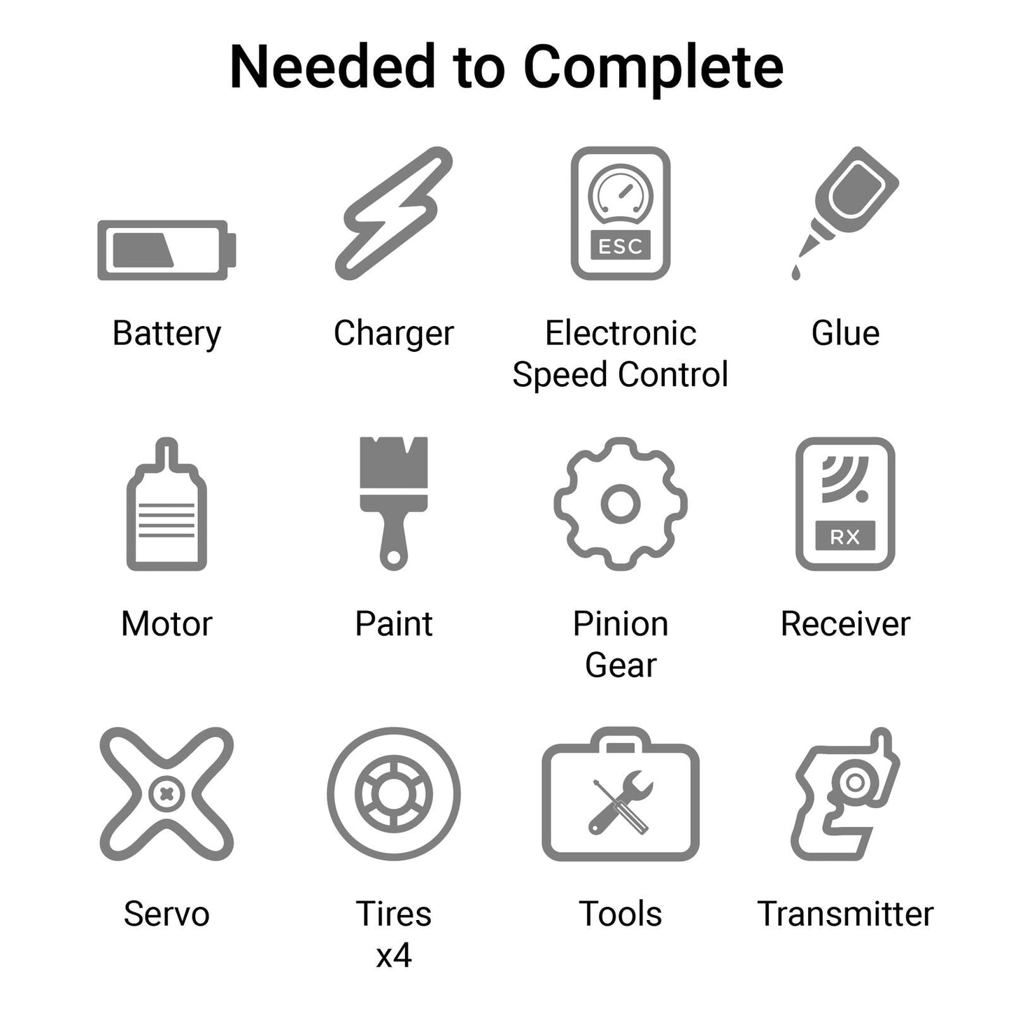 TLR 1/8 8IGHT-X/E 2.0 Combo 4X4 Nitro/Electric Race Buggy Kit